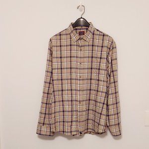 Untuckit Blue/Grey/Red flannel long sleeve